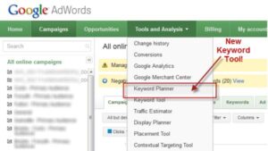 Keyword research tools for beginners including Google Keyword Planner and AnswerThePublic